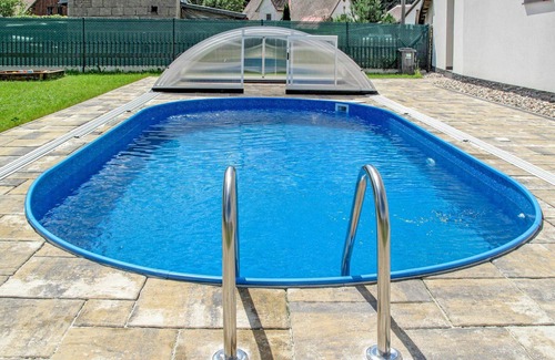Olesnice v Orlickych horach Villa | Stunning private villa for 20 guests with WIFI, private pool, hot tub, TV, patio and pets allowed