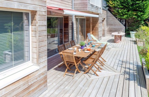 Agon-Coutainville House | Stunning private villa for 12 guests with TV, terrace and pets allowed