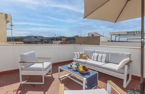 Peniscola Old Town House | Stunning private villa for 12 people with WIFI, TV and terrace