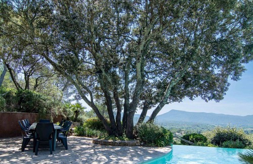 Gareoult Villa | Stunning private villa with WIFI, private pool, TV, patio, pets allowed, panoramic view and park...