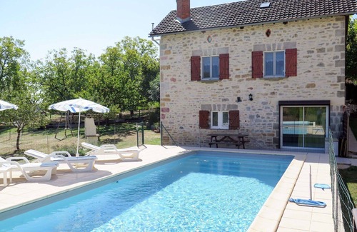 Loubressac Villa | Stunning private villa with A/C, private pool, TV, terrace, pets allowed and panoramic view