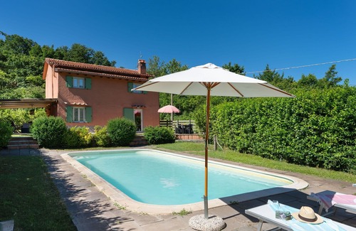 Scarperia Villa | Stunning private villa for 6 people with WIFI, A/C, private pool, TV, patio and panoramic view