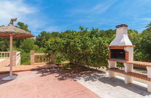 Cala Murada House | Stunning private villa for 8 guests with WIFI, A/C, private pool, TV, terrace and panoramic view