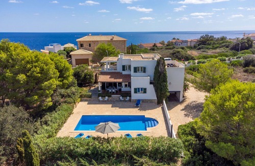 Cala Murada Villa | Stunning private villa for 8 guests with WIFI, A/C, private pool, TV, patio and panoramic view