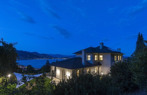 Baveno Villa | Stunning private villa with sauna, private pool, A/C, WIFI, hot tub, TV, patio and panoramic view