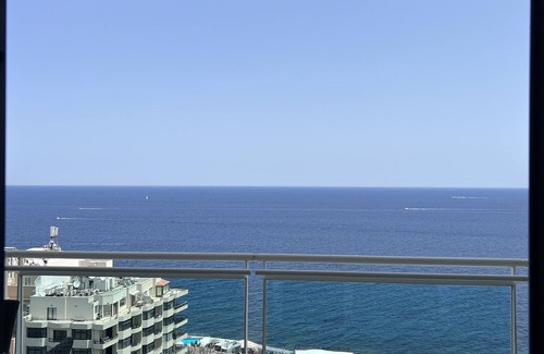 Madliena Apartment | Stunning sea views, best location, on sea front, pool & fitness