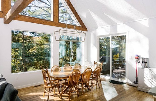 Dysart et al Cottage | Stunning views and deep clean waters of Tedious Lake
