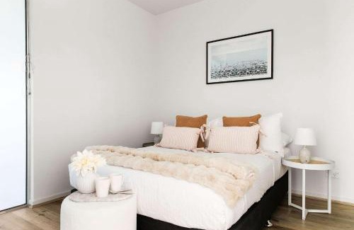 Carlton South Apartment | Stylish 2BR Apt Steps from Vic Market with Parking