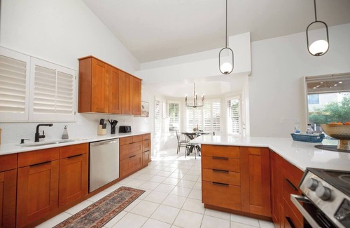Pecos West House | Stylish & Sunny with Heated Pool in the Foothills!
