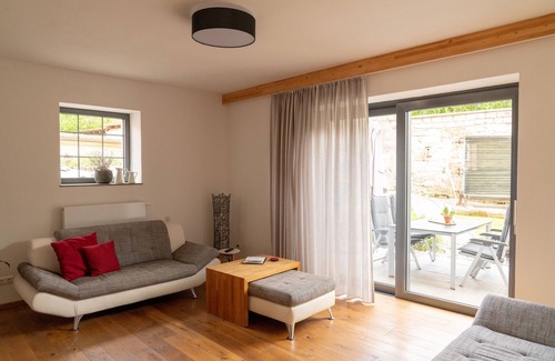 Rauhenebrach Condo | Stylish vacation apartment -Darre- in the old brewery