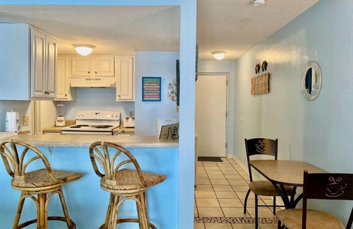 Orange Beach House | Sugar Beach 122 by ALBVR - Nice Studio condo with new sofa, AC and 32 inch Smart TV