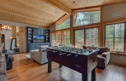 Olympic Valley House | Summit Solitude at Palisade Tahoe - Charming 5BR w Foosball & Shuffleboard Table & Pet Friendly