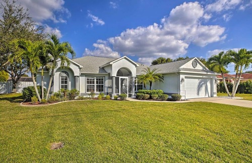 Caloosahatchee Villa | Sun-Dappled Cape Coral Oasis, 5 Mi to Beach!