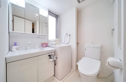 Nishi Apartment | Sunny 3 - guest American - style Osaka apt.Private bath, kitchen. Unit 301.
