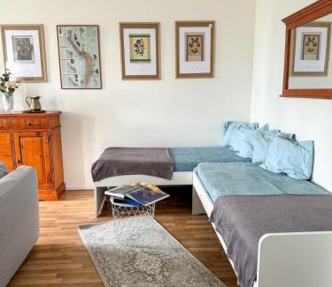 Prague 4 Apartment | Sunny Flat with Terrace & Park View Near City Centre