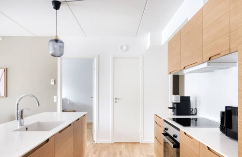 Frederiksberg Apartment | Sunny Valby 2BR w/ W/D, Office & Storage, nr Spinderiet, by Blueground