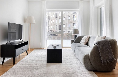 Frederiksberg Apartment | Sunny Valby 2BR w/ W/D, Office & Storage, nr Spinderiet, by Blueground