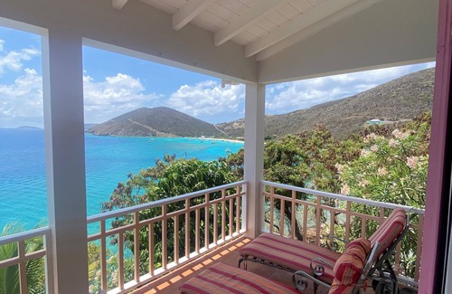 Jost Van Dyke Villa | Sunset Villa West, charming Jost Van Dyke villa overlooking White Bay Beach