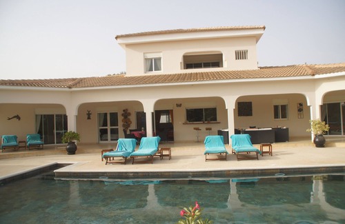 Ngaparou Villa | Superb modern villa with magnificent swimming pool in Ngaparou
