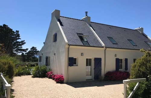 Locmaria Villa | Superb villa (4*), sea view, peaceful