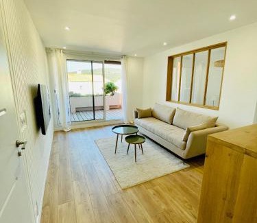 La Croix-Valmer Apartment | Superbe T2 avec vue mer et piscine