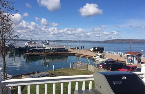 La Pointe Apartment | Superior View - 2 Bed/1 Bath Second-floor Apartment overlooking the Ferry Harbor!