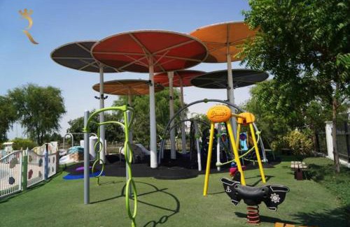 Abu Dhabi Apartment | Supernova Haven 1BR - Peaceful Poolside Getaway Near Yas Mall & Marina