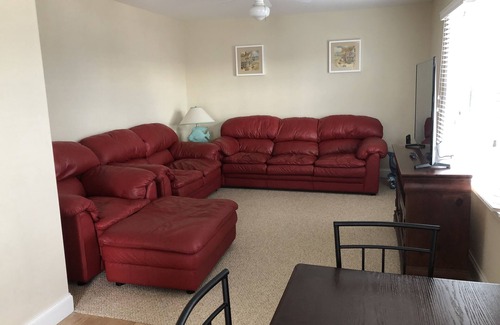 Surf City Apartment | Surf City Apartment - One Block from the Beach!