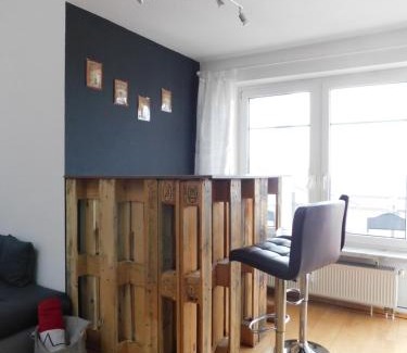 Bechlingen Apartment | Susis Wohnung mit schöner Aussicht