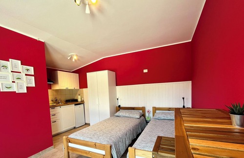 Nova Gorica Apartment | Sweet apartment studio Grape with a garden view