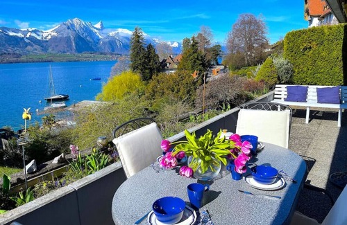 Goldiwil Apartment | SwissHut Stunning Views Alps & Lake - Apart. Herzog 24