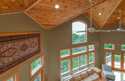 Mountainside House | Tall Castle: Lake Access, Fire Pit, Community Amenities!