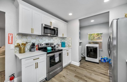 Ballast Point House | Tampa Retreat with Heated In-Ground Pool & Spa