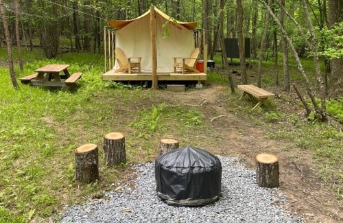 Morganton RV Rental | Tentrr Signature Site - 6 Ponds Farm Glamping
