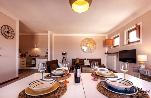 Casciana Terme Lari Apartment | Terrace On The Moon
