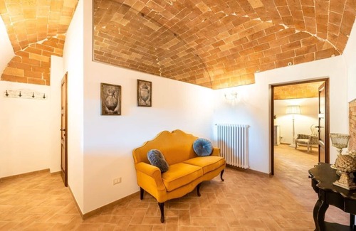 Lajatico Apartment | Terrace on the Sunset of Silence. Apartment in the center of Lajatico