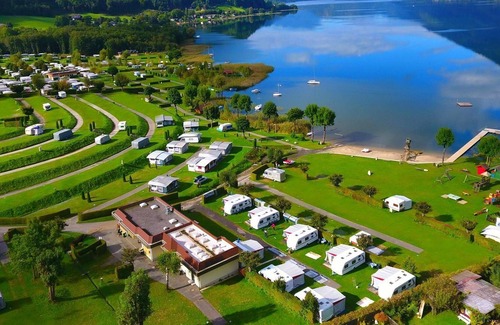 Ossiach RV Rental | Terrassen Camping Ossiacher See - Mobilheim Premium
