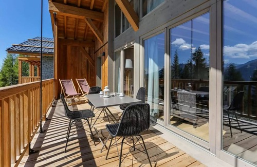 Les Eucherts Apartment | Terresens Residence Le Hameau de Barthélémy - 3 room apartment Cabin Duplex 8 people Premium Mountain View
