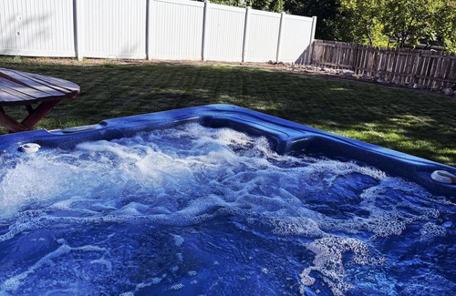 Provo House | Terrific 3-bedroom, 2 Bath House Lower Unit, Hot Tub, King Private Suite, Yard