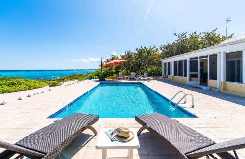 Rum Point Villa | Thatch Hill - Renovated Beach House with Pool, Short Walk to the Rum Point Club