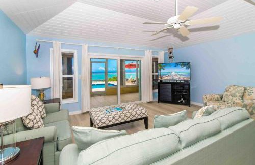 Rum Point Villa | Thatch Hill - Renovated Beach House with Pool, Short Walk to the Rum Point Club