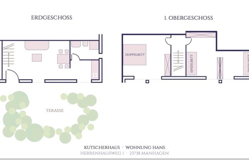 Manhagen Apartment | Thatched roof house with proximity to the Baltic Sea, outdoor sauna, playground & large garden