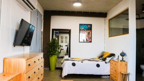 Rio Piedras Apartment | The Alexa tiny apartment city view