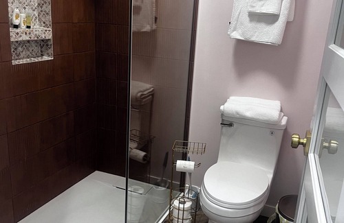 Williams Bay Apartment | The American Hotel - Pillow Talk Suite 2 - Downtown Williams Bay.