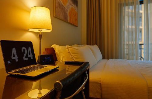 Baguio Apartment | The Aston Executive Suite 2BR Balcony Near Mines View Baguio