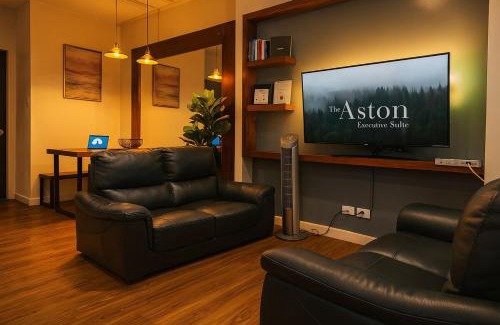 Baguio Apartment | The Aston Executive Suite 2BR Balcony Near Mines View Baguio
