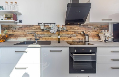 Smrika House | The attractive semi-detached house, which consists of two floors, is located on a hill far from the