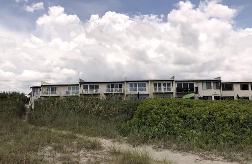 Indialantic By The Sea House | THE BEACH SHACK, a stylish oceanfront townhouse on quiet corner of Indialantic!