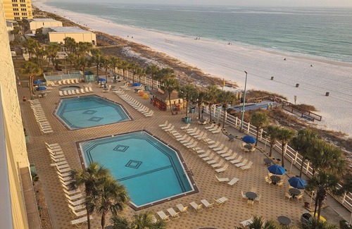 Bel Air Condo | THE BEST LOCATION & AMAZING SUNSETS~4 POOLS~TIKI BAR~KID ZONE on the Beach!