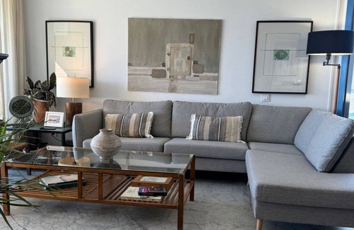 La Vila Olimpica del Poblenou Apartment | THE BLUE HOUSE otherwise discover Barcelona which sees the sea from the terrace